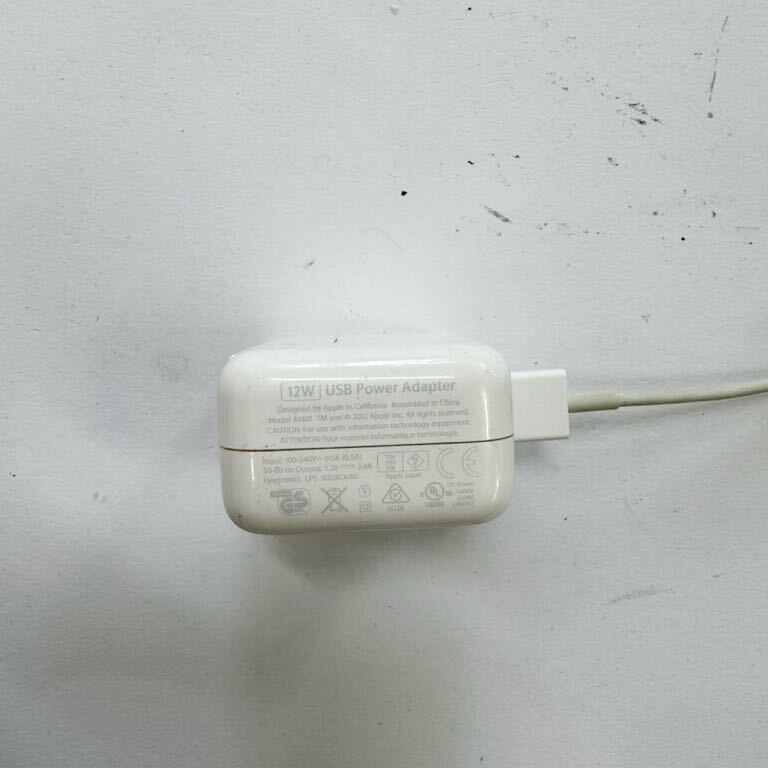 *Apple 純正品 充電器 A1401 純正 USB充電器 Power Adapter ホワイト 白 ACアダプタ 中古の画像2