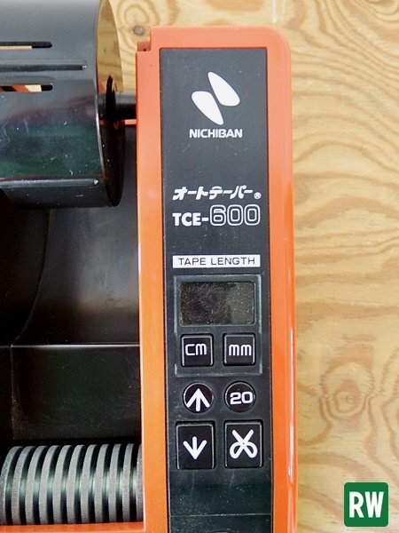 オートテーパー TCE-600 ニチバン 電動テープカッター 100V 倉庫用品 オフィス機器 [3-239490-1]_画像3