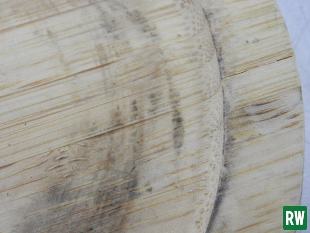 【13枚】木皿 外径Φ18cm 内径Φ15cm 業務用 厨房用品 木製プレート 鉄板置き [4]_画像8