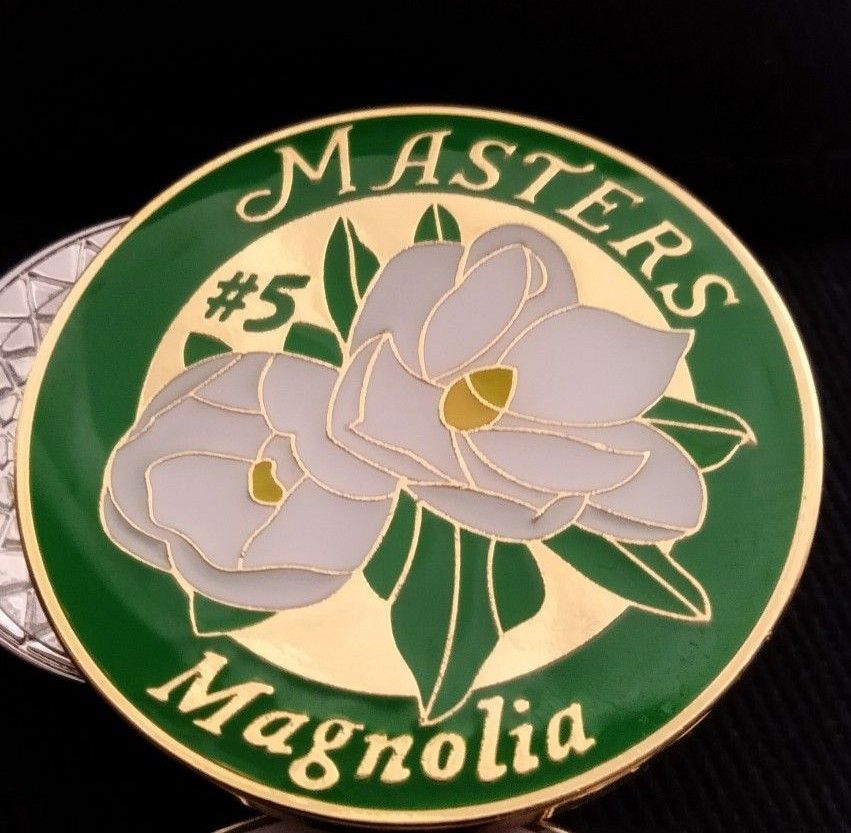 ★マスターズ マグノリア  MASTERS Augusta & Magnolia  #5 ！SET！　ゴルフマーカー！