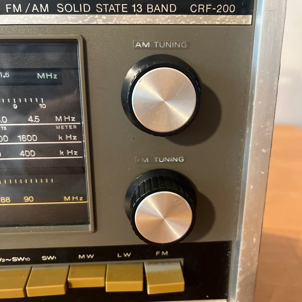 SONY SOLID STATE 13BAND CRF-200の画像10