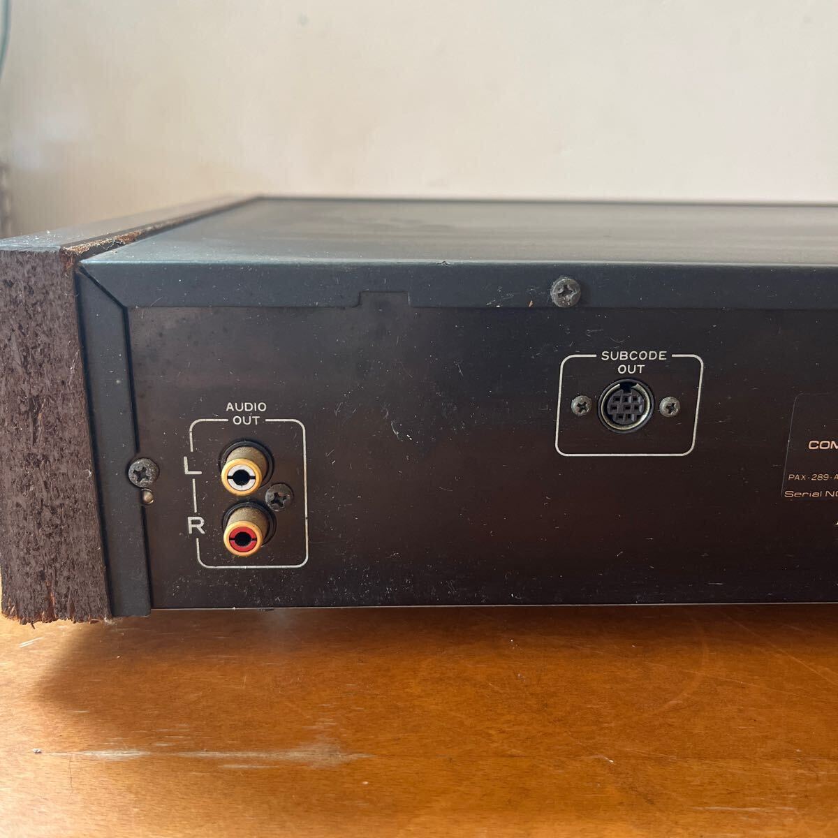 PIONEER CDプレーヤ PD-9010X通電確認済みの画像8