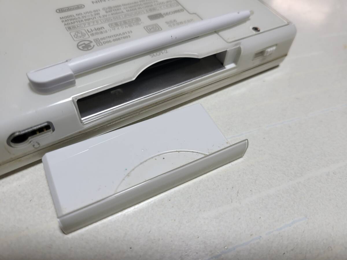 動作OK DS Lite 白 USG-001 タッチペン付き 任天堂 送料185円 or 370円 or 520円_画像5