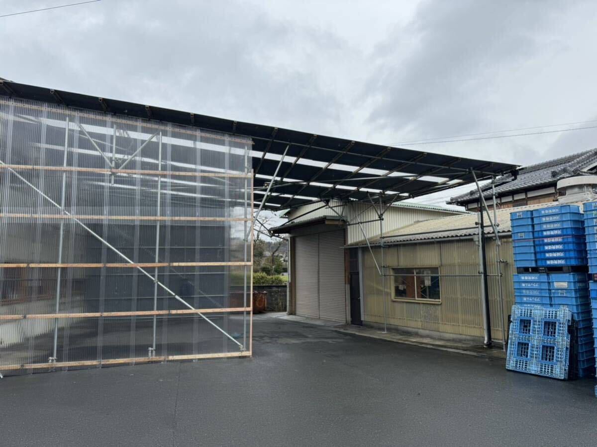Yahoo!オークション - 単管パイプ 小屋 カーポート 屋根 波板 Yahoo!オークション - 単管パイプ 小屋 カーポート 屋根 波板