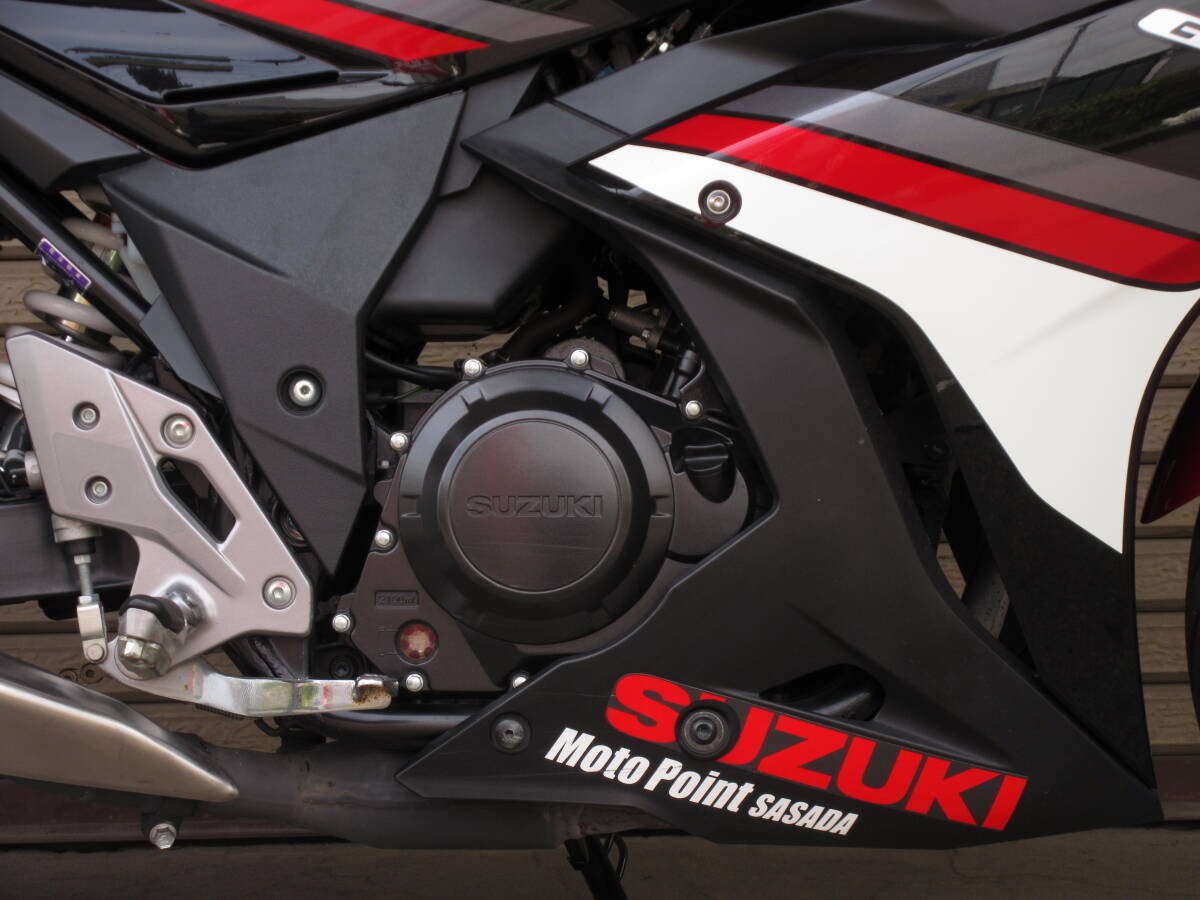 ★GSX250R DN11A★1番人気カラー！安心のノーマル車！埼玉県〜全国発送可！ローン可！CBR250RやNINJA250R等！の画像7