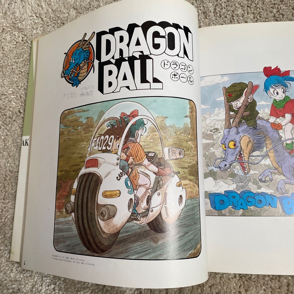 ドラゴンボール 鳥山明の世界展 画集 DRAGON BALL AKIRA TORIYAMA art book Original art collection 1993年版図録 原画集_画像4