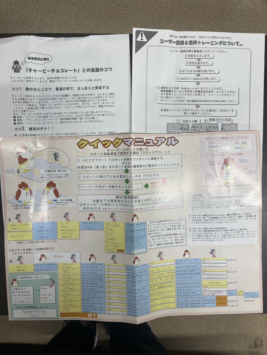 Charpy おしゃべり英会話　音声認識ロボット　チャーピーチョコレート　動物　勉強　_画像8