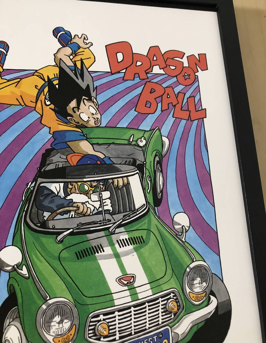 大判ポスター ドクタースランプ 鳥山明 ドラゴンボール Yahoo!オークション - kj 額装品 鳥山明 62 ドラゴンボール 貴重