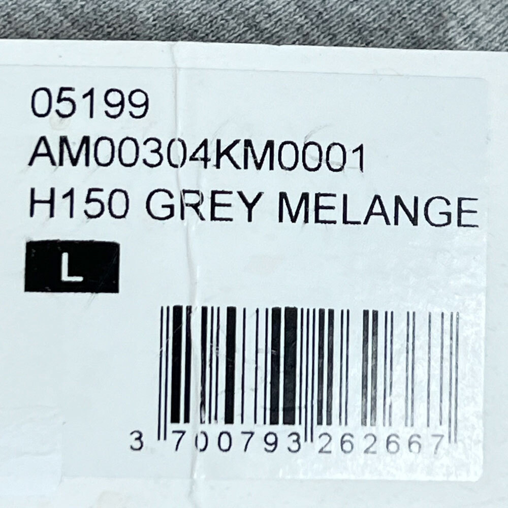 【73785】未使用・アウトレット処分品　MAISON KITSUNE/メゾン キツネ　AM00304KM0001　グレー　L　ジップ フーディ パーカー　メンズ_画像5