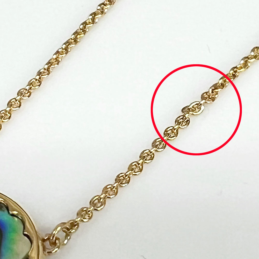 [72047-3BS] unused * outlet liquidation goods MARC JACOBS/ Mark Jacobs necklace J360MT7PF21 Gold lady's 