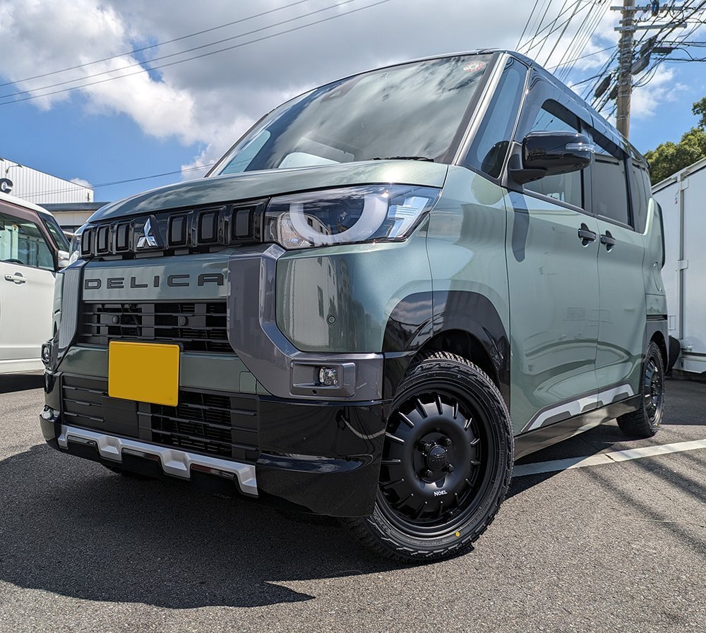 スペーシアギア タフト デリカミニ ハスラー ヨコハマ ジオランダー X-AT G016 165/60R15 165/65R15 タイヤホイール 16インチ_画像9