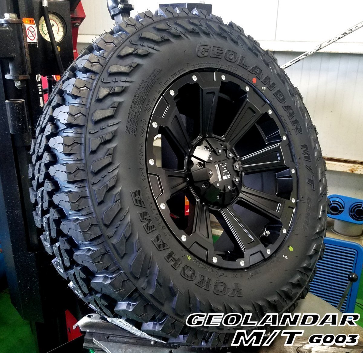 ランドクルーザー 300系 ランクル 300 LEXXEL DeathRock ヨコハマ ジオランダー MT G003 265/70R17 275/70R17 タイヤホイール17インチ_画像3