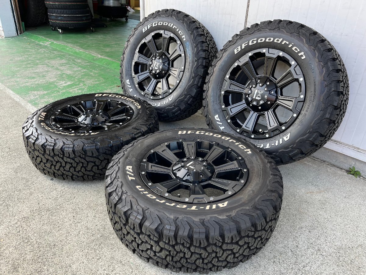 デリカD5 エクストレイル CHR クロスロード等 16インチ BF グッドリッチ オールテレーン KO2 215/70R16 225/70R16 LEXXEL DeathRock_画像6