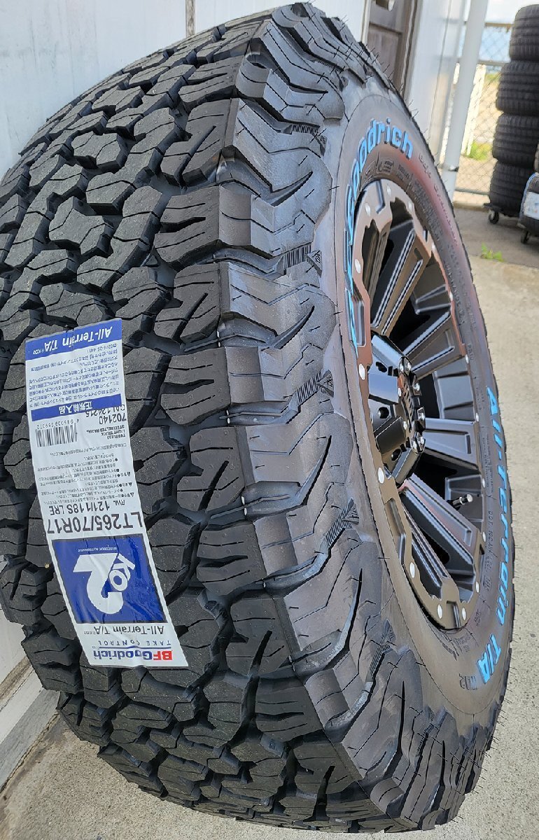 ランクル300 LX600 17インチ タイヤホイール4本セット 1台分 BF Goodrich ALLTERRAIN KO2 265/70R17 DeathRock 夏タイヤ_画像7