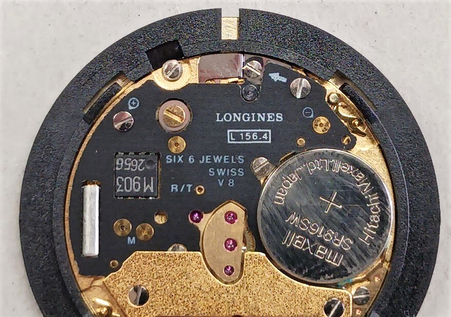 LONGINES ロンジンムーブメント クオーツ Cal.L156.4 ETA255411 ジャンク現状品の画像4