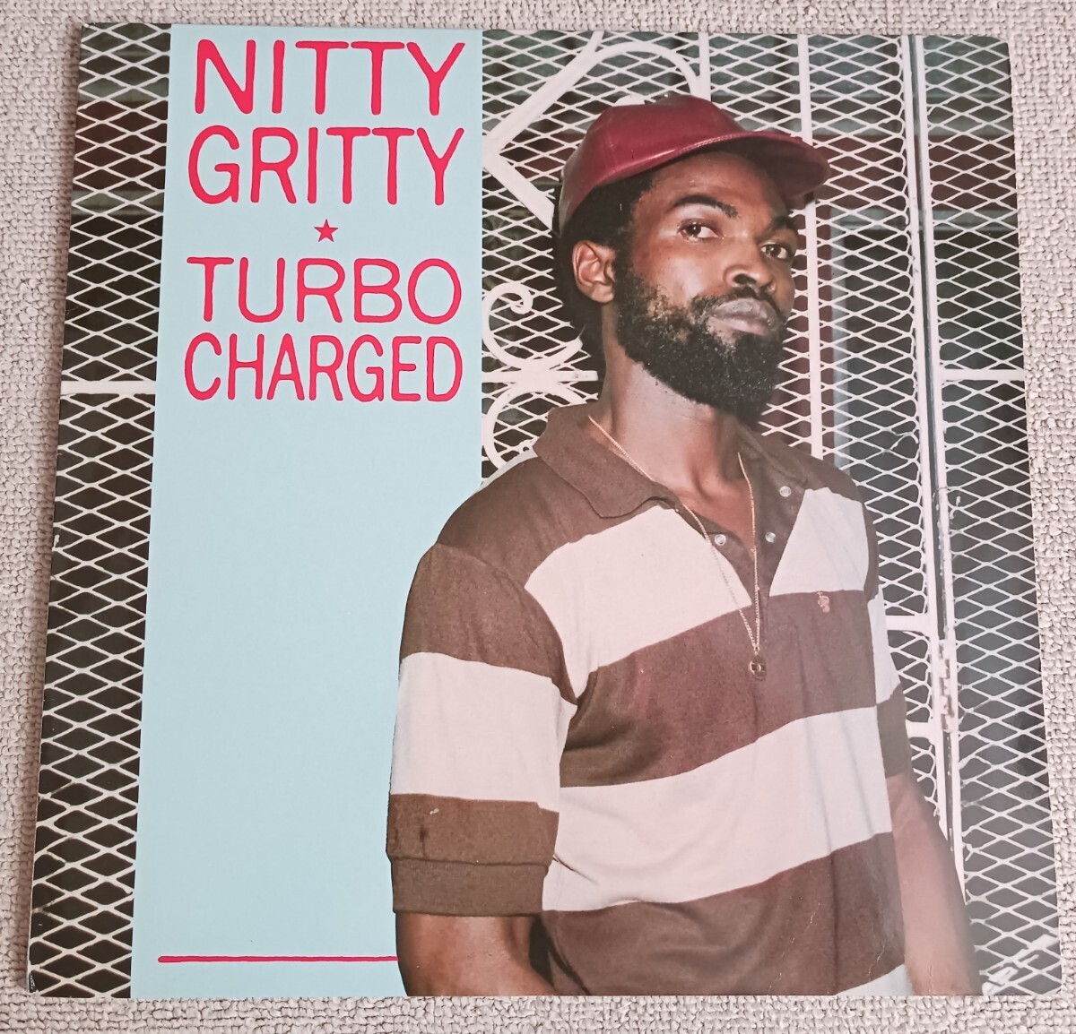 NITTY GRITTY『TURBO CHARGED』US盤輸入LPレコード / GREENSLEEVES / SHANACHIE / GREL 93 / PRINCE JAMMY / JAMMY'S / STEELIE & CLEVIE の画像1