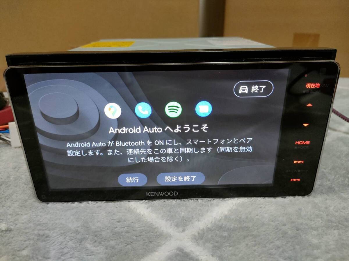 2024年 最新地図 新品アンテナ MDV-Z905W ケンウッド HDMI ミラーリング Apple carplay Android auto ハイレゾ対応 美品 動作確認済みの画像3