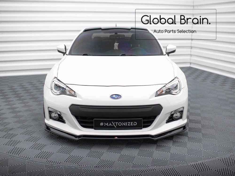 スバル BRZ ZC6 フロント リップ スポイラー V2/フロント スプリッター エプロン バンパー ディフューザー フラップ_画像2