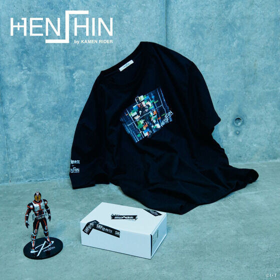 S.H.Figuarts フィギュアーツ 真骨彫製法 HENSHIN by KAMEN RIDER 仮面ライダーファイズ Special Edition 仮面ライダー555 Tシャツ付き_画像1