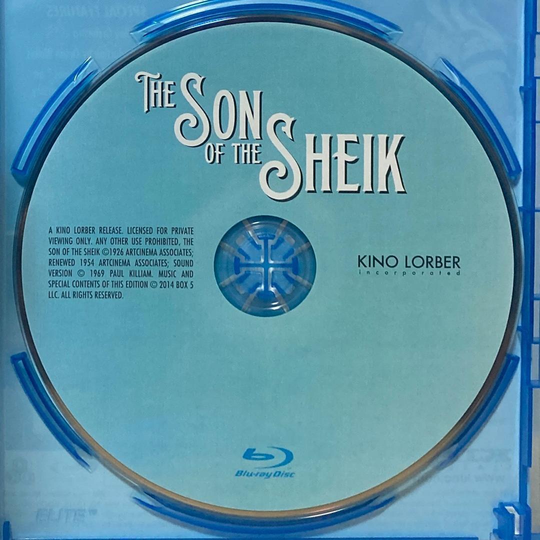 The Son of the Sheik『熱砂の舞』Blu-ray ブルーレイ 輸入盤 北米版 / ルドルフ・ヴァレンティノ シーク Kino Lorber サイレント映画の画像5