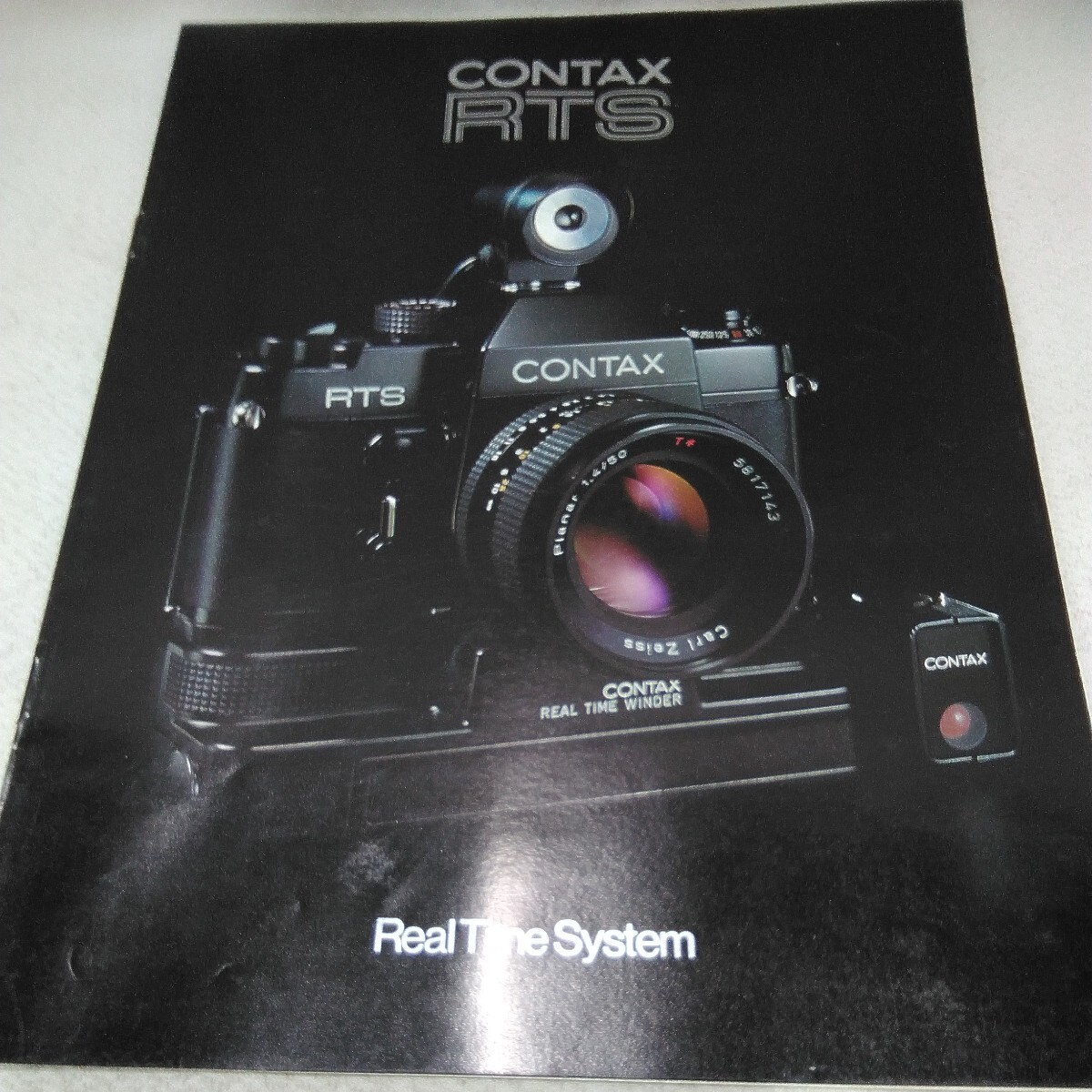 g_t Ｕ738 カメラカタログ 京セラ カメラカタログ 「CONTAX カメラカタログ、7冊セット」の画像3