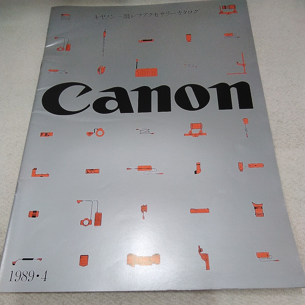 g_t W159 カメラカタログ キャノン カメラカタログ 「Canon カメラカタログ、5冊セット」1989年発行の画像8