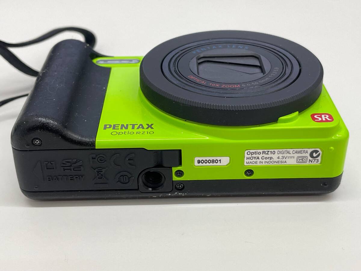＃3680 PENTAX ペンタックス Opito RZ10 コンパクトデジタルカメラ デジカメ 動作未確認 現状保管品の画像4