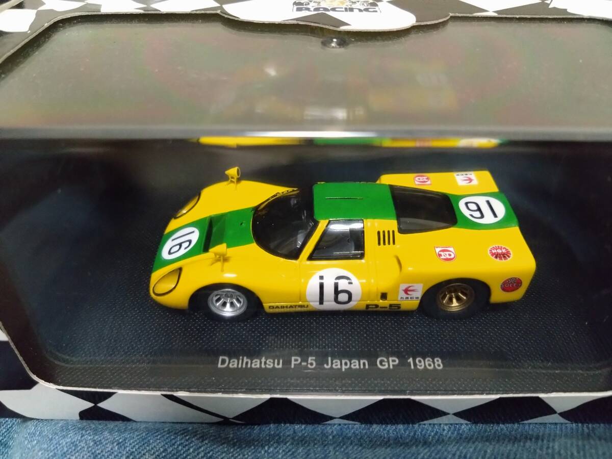 エブロ 1/43 ダイハツ P-5 日本GP 1968 #14 完成品 エブロ 1/43 ダイハツ P-5 日本GP 1968 #14 完成品