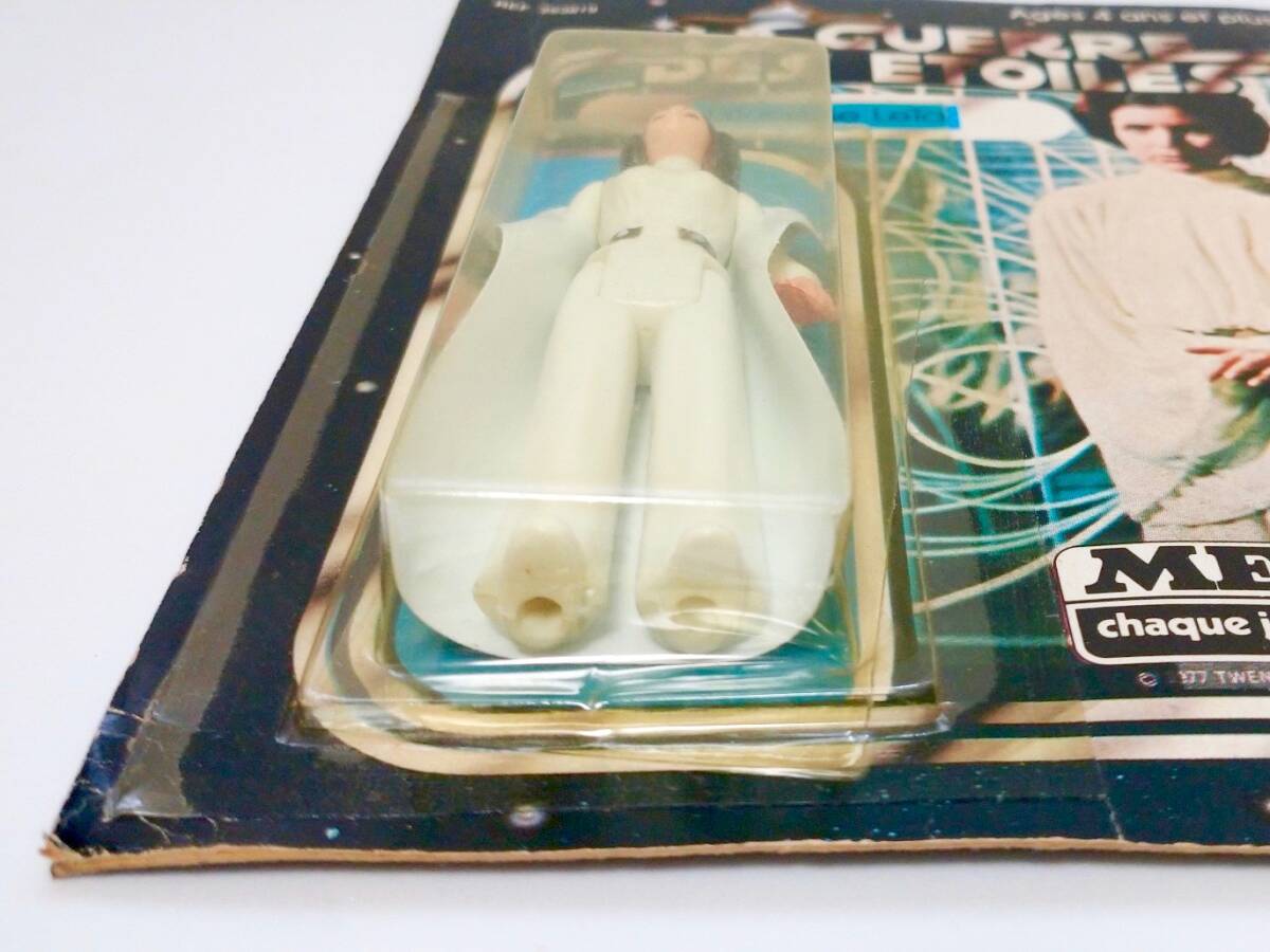 レア! 美品 STAR WARS スターウォーズ 1977年 フランス メッカノ・カード プリンセス レイア オールドケナー メイザフォース 昭和レトロ