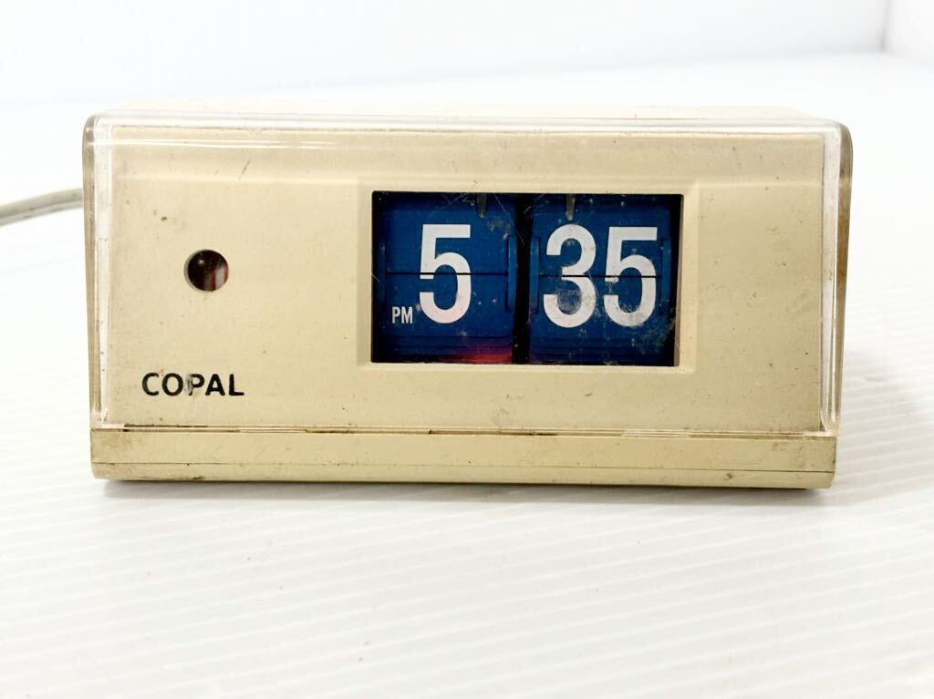 パタパタ時計 COPAL コパル AP-112 copal ap-112 昭和レトロ 置時計 目覚まし時計 動作品の画像5