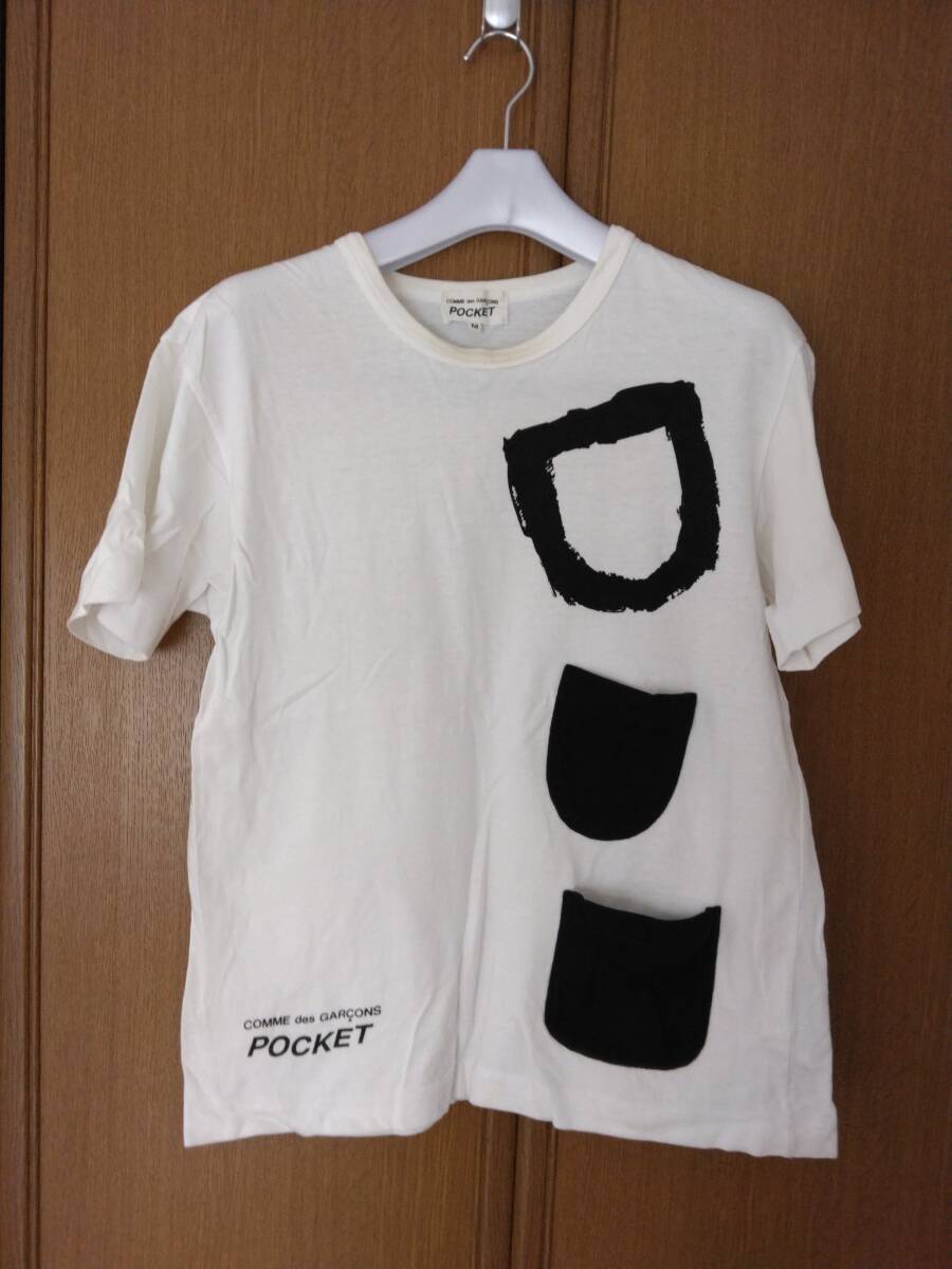 コム デ ギャルソン POCKET Tシャツ Mサイズの画像1