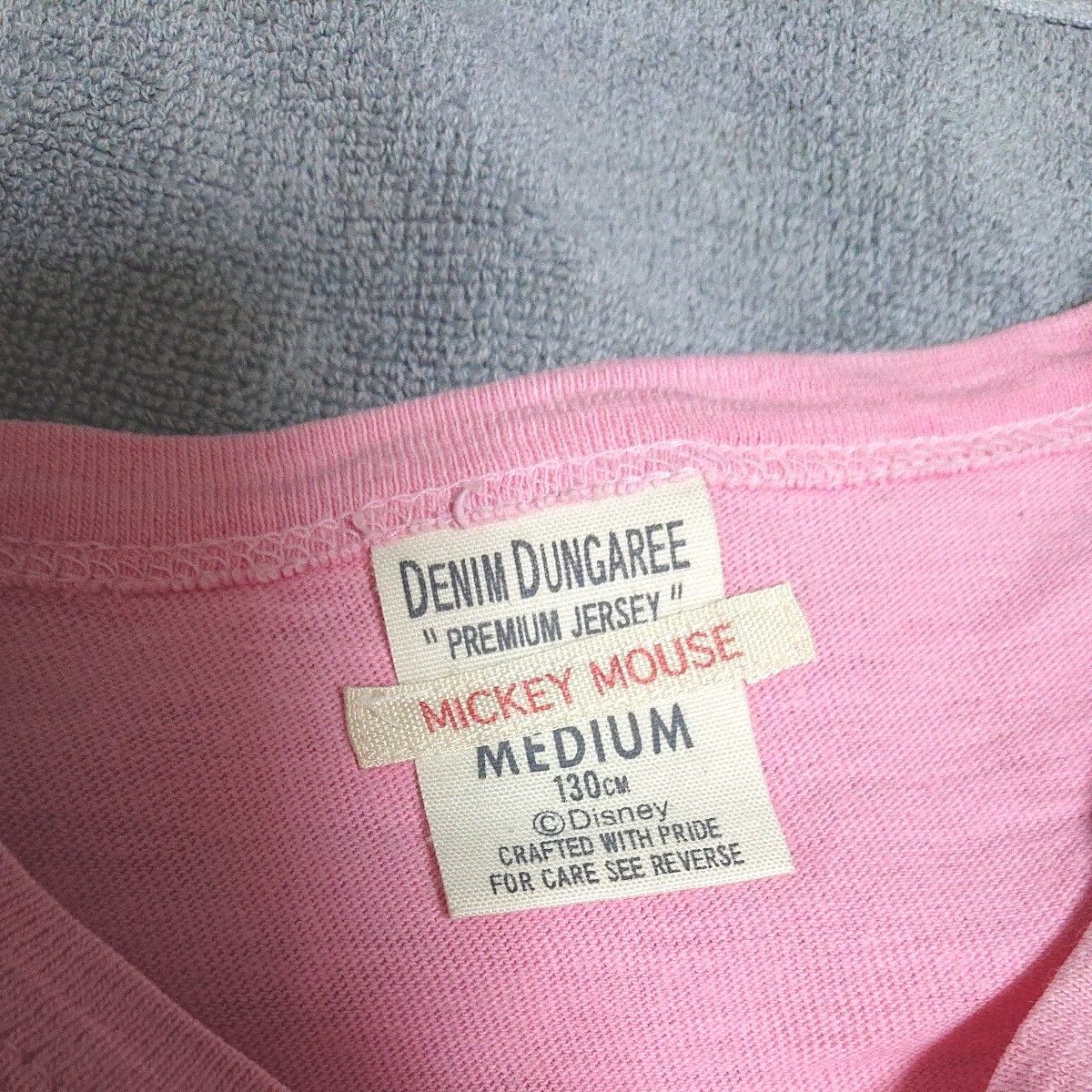 《DENIM & DUNGAREE》ミッキーマウス 半袖 Tシャツ