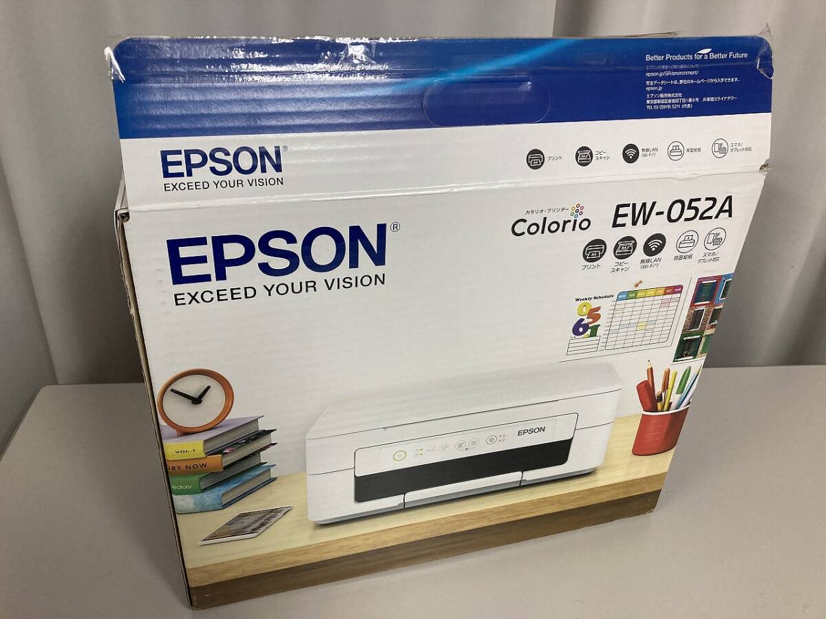 ■ioy0402■EPSON/エプソン　カラリオ・プリンター　EW-052A　2023年製　複合機■_画像9