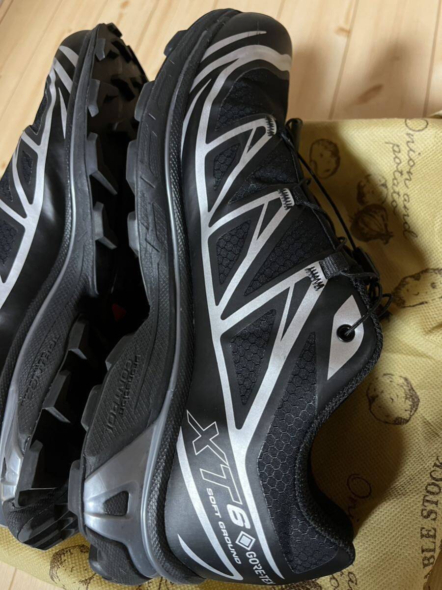 ★SALOMON XT-6GTX GORE-TEX 黒 27.0㎝ ※2週間程度使用の画像7