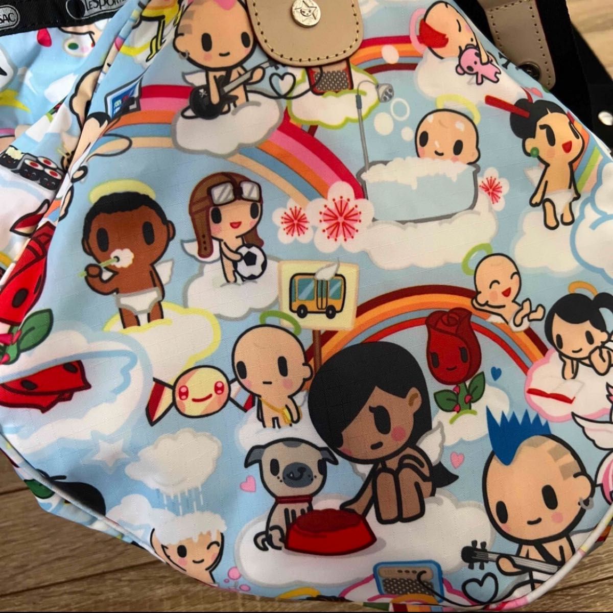 新品タグ付 tokidoki LeSportsac ボストンバッグ ブルー|Yahoo 新品タグ付 tokidoki LeSportsac ボストンバッグ ブルー|Yahoo