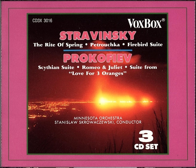 ストラヴィンスキー＆プロコフィエフ スクロヴァチェフスキ指揮ミネソタ管弦楽団の画像1