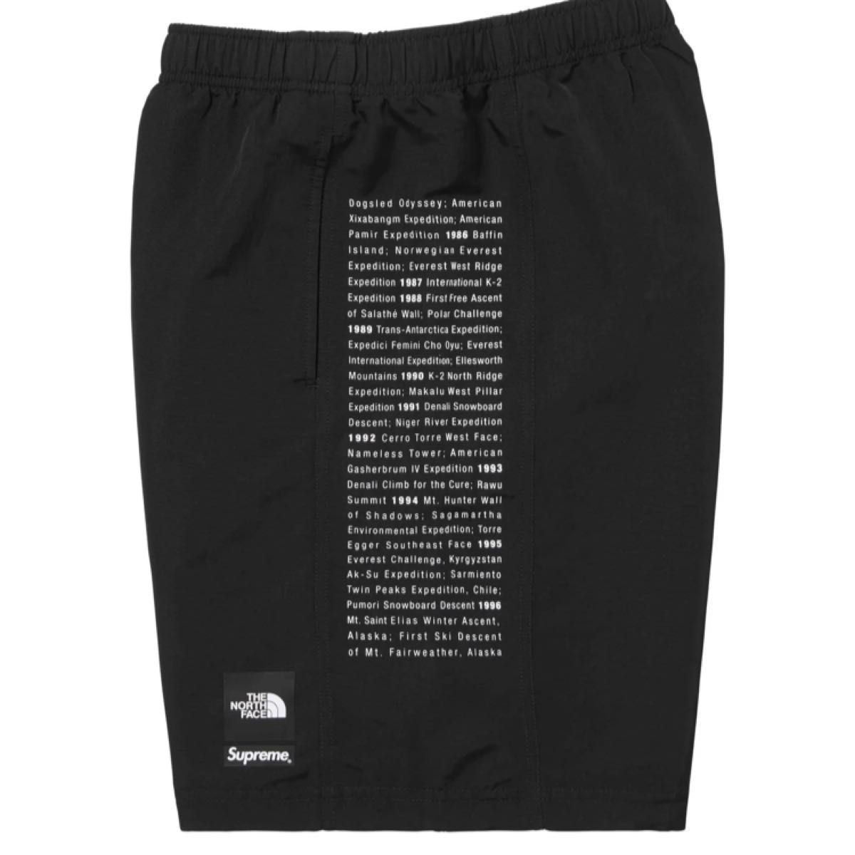 Supreme The North Face Nylon Short 黒 L シュプリーム ノースフェイス ショーツ