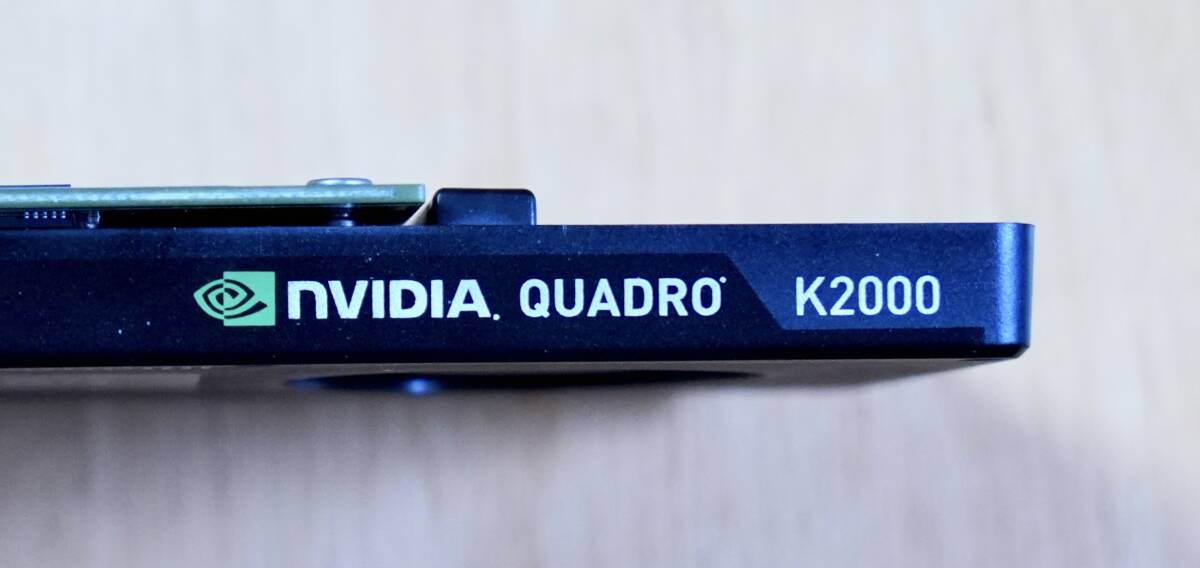 限定！優秀！nVIDIA Quadro K2000 GDDR5 2GB 4K@60Hz・Metal対応 ベースクロック954MHz 2009-2012MacPro 最新macOS Sonoma14.5まで対応_画像2