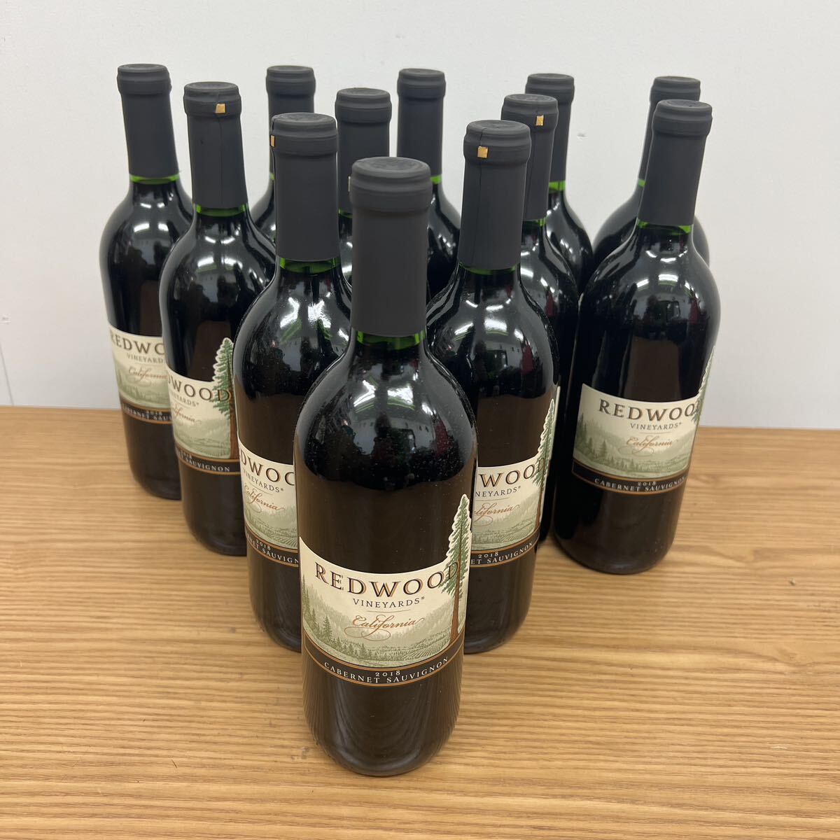 ワイン 12本 レッドウッド  カベルネ・ソーヴィニヨン（赤） 750ml Redwood Vineyards 2018 California Cabernet Sauvignon の画像1
