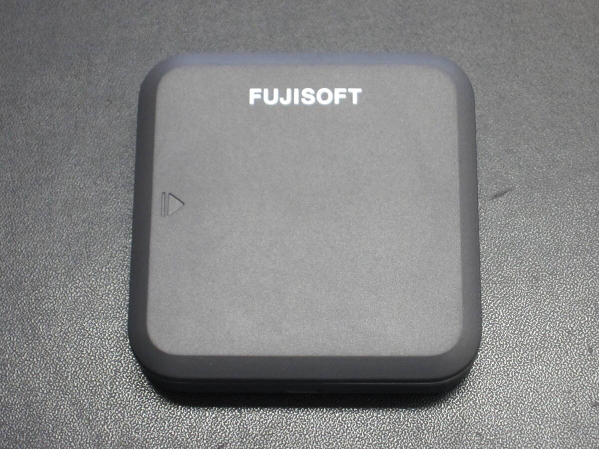 【中古】 富士ソフト +F FS030W モバイルルーター Wi-Fi ルーター マットブラックの画像3