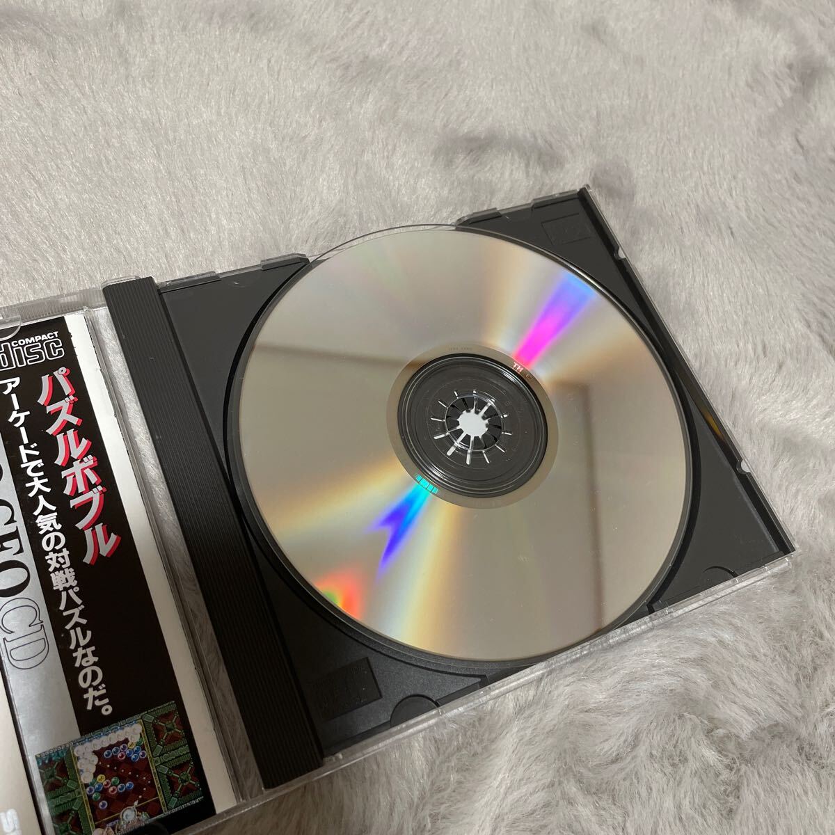 【帯有】NEOGEO CD ネオジオ PUZZLE BOBBLE パズルボブル SNK の画像10