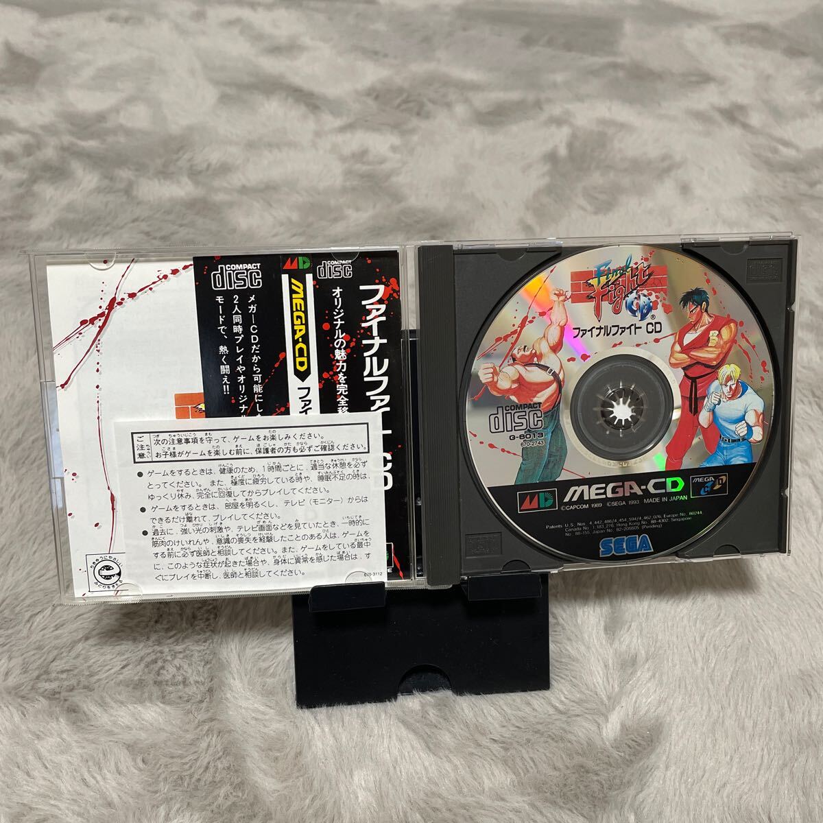 【帯有】ファイナルファイトCD MEGA CD メガドライブ メガCD SEGA の画像5