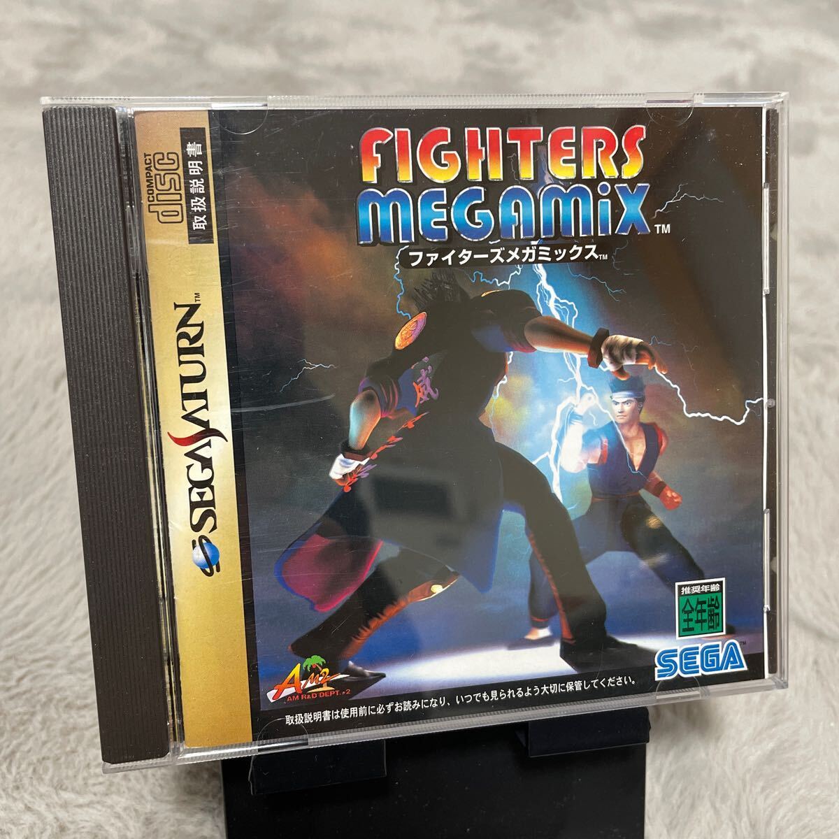 【帯 ハガキ チラシ有】FIGHTERS MEGAMiX ファイターズメガミックス セガサターン SEGA_画像1