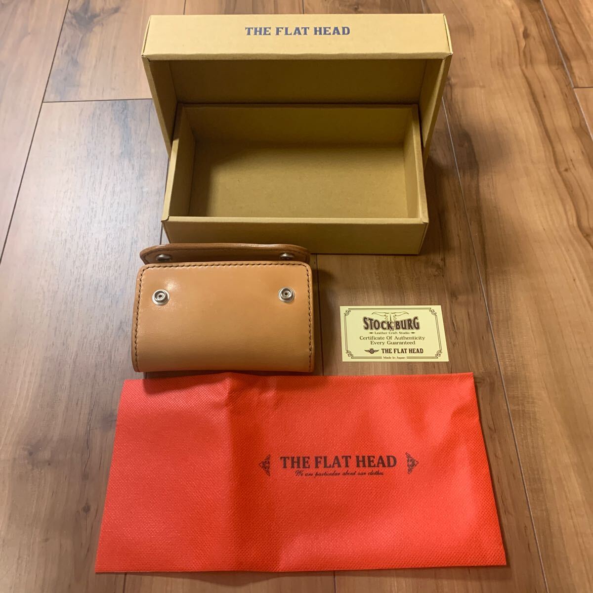 THE FLAT HEAD フラットヘッド 財布 レザー 本革 ウォレット TFW-01 多脂革 革財布の画像9