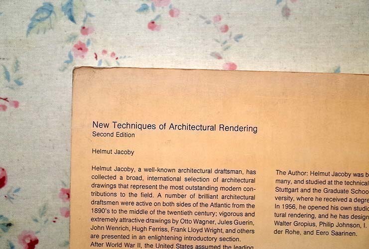 43527/ヘルムート・ヤコビー 2冊セット Helmut Jacoby 建築ドローイング 作品集 Architectural Drawings 建築レンダリング パースの画像6