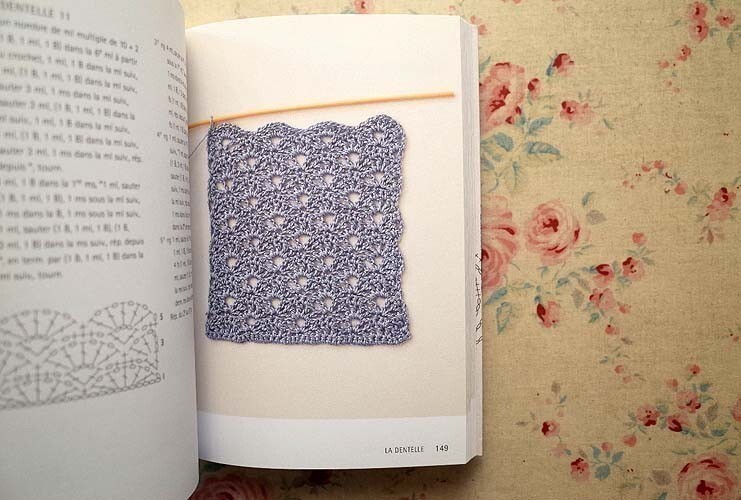 44285/クロッシェ編み デザイン集 Le Crochet en 180 Points 2010年 Marabout 編み物 かぎ針編み フラワー エッジング レース編み_画像3