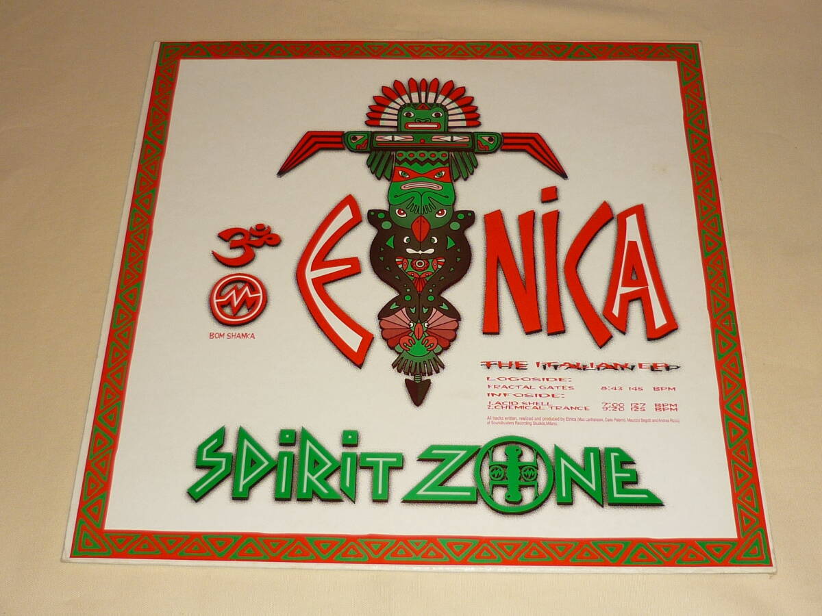 Etnica / The Italian EP ~ Germany / 1995 год 8 месяц 14 день / Spirit Zone Recordings SPIRIT ZONE 07 / Electronic / Goa Trance