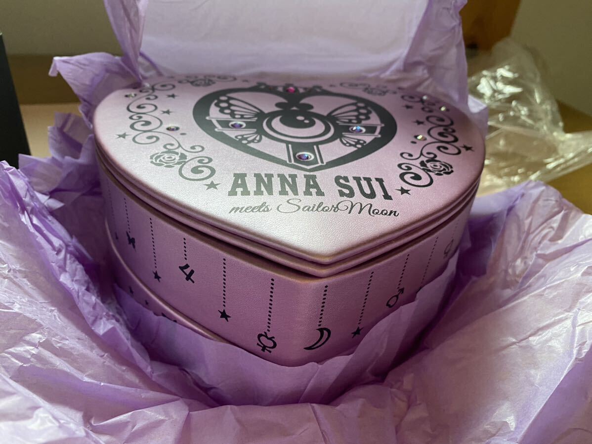 貴重【新品】美少女戦士セーラームーン× ISETAN 2019 ANNA SUI コラボ『コズミックハートジュエリーボックス』 アナスイ 受注生産_画像3