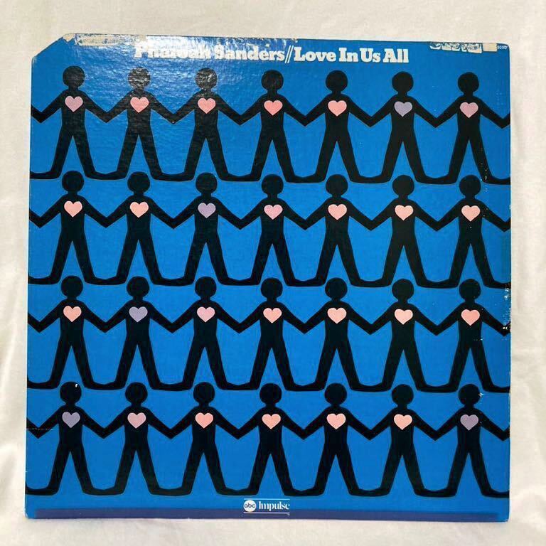 【US ORIG!】Pharoah Sanders / Love In Us All ASD-9280 impulse ファラオ・サンダース spiritual jazz LP レコード alice coltrane_画像1