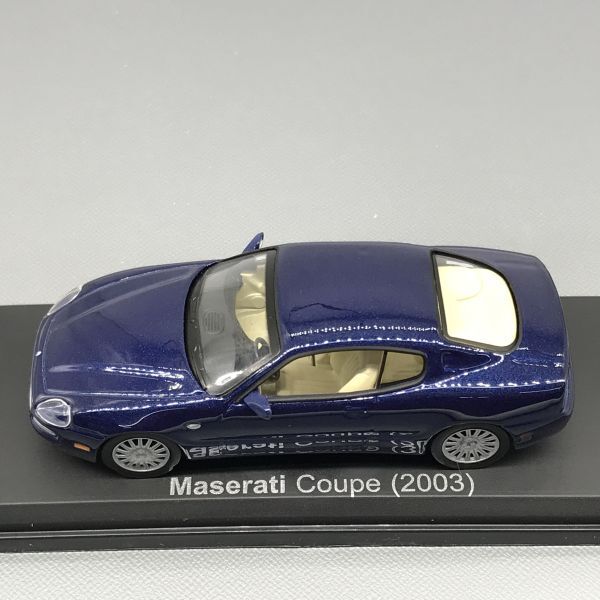 マセラティ クーペ 2003 1/43 国産名車 コレクション アシェット Maserati Coupe_画像4